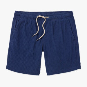 Wilder Stretch Corduroy Short | Navy